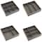 Household Essentials 3 Piece Drawer Organizers Starter Set
